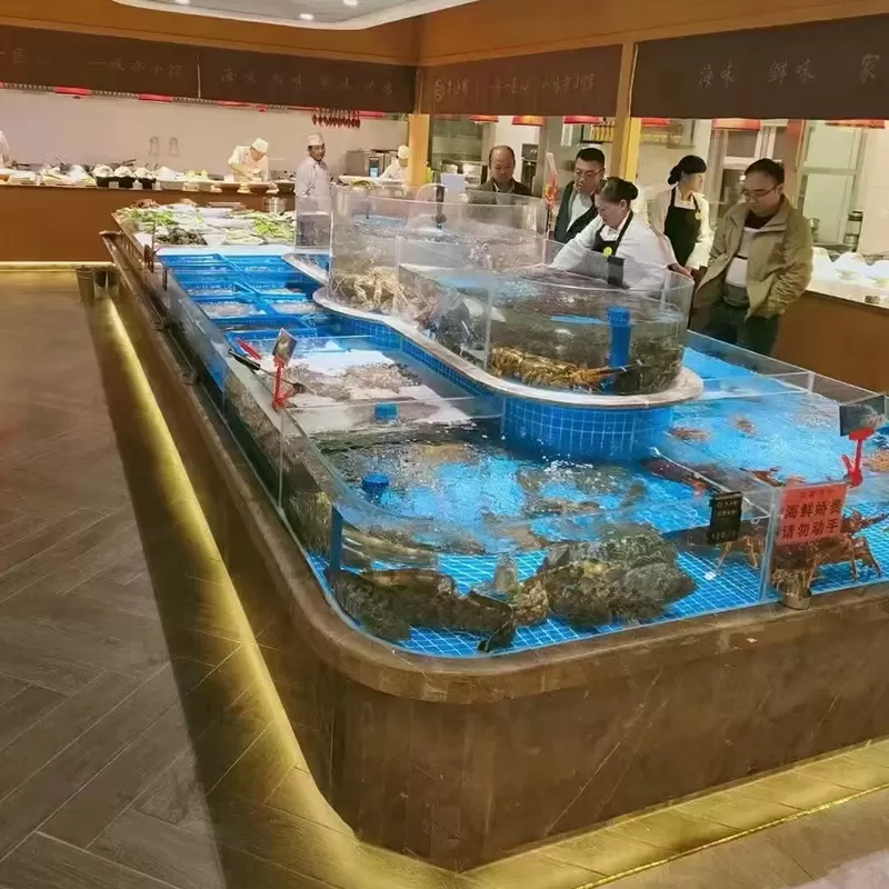 餐饮海鲜鱼缸